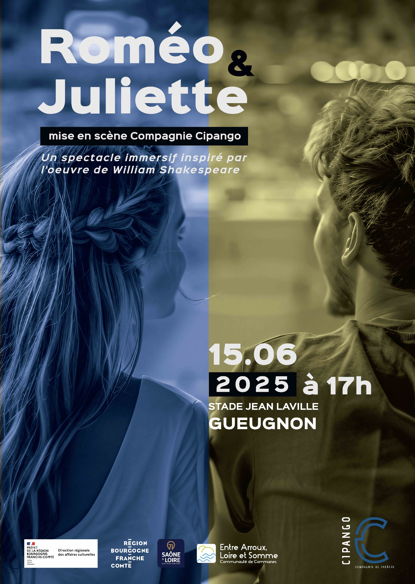 Spectacle - ROMÉO et JULIETTE - Programmation culturelle CCEALS